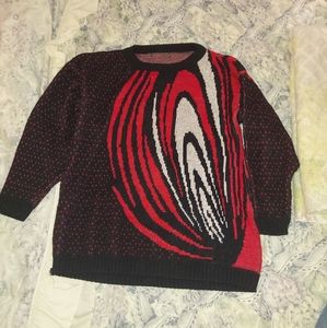 Really cute 80s vintage sweater! M